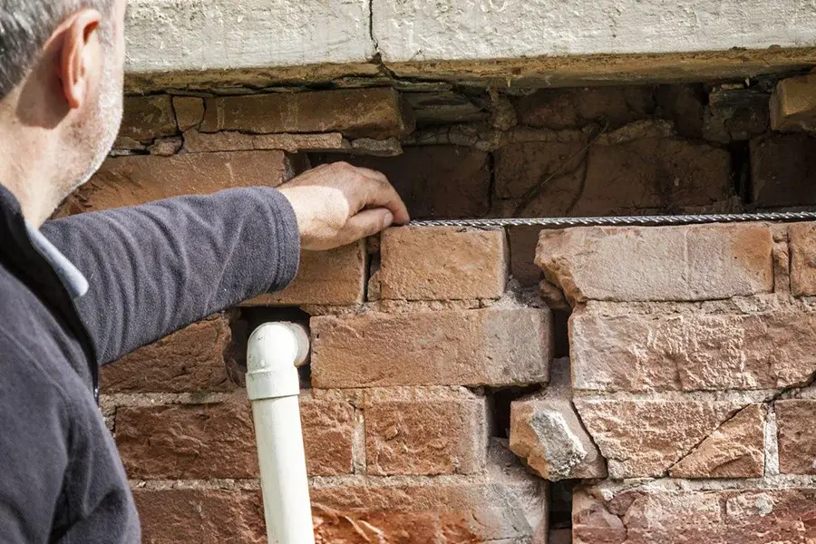Cracked Wall Repair in Dover, TN