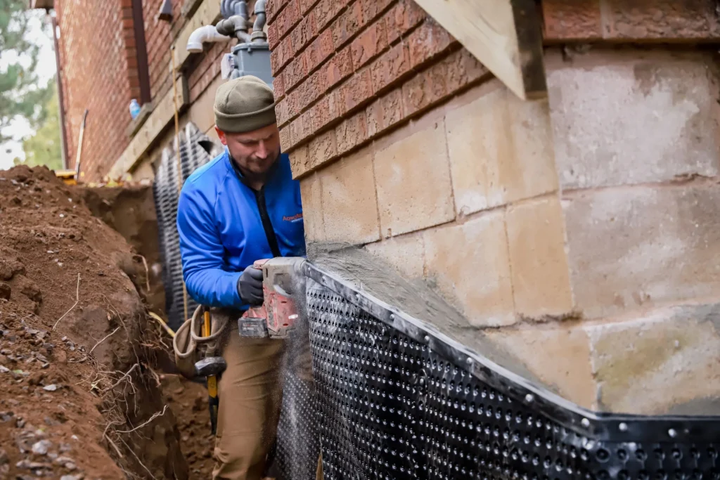 foundation wall repair city state