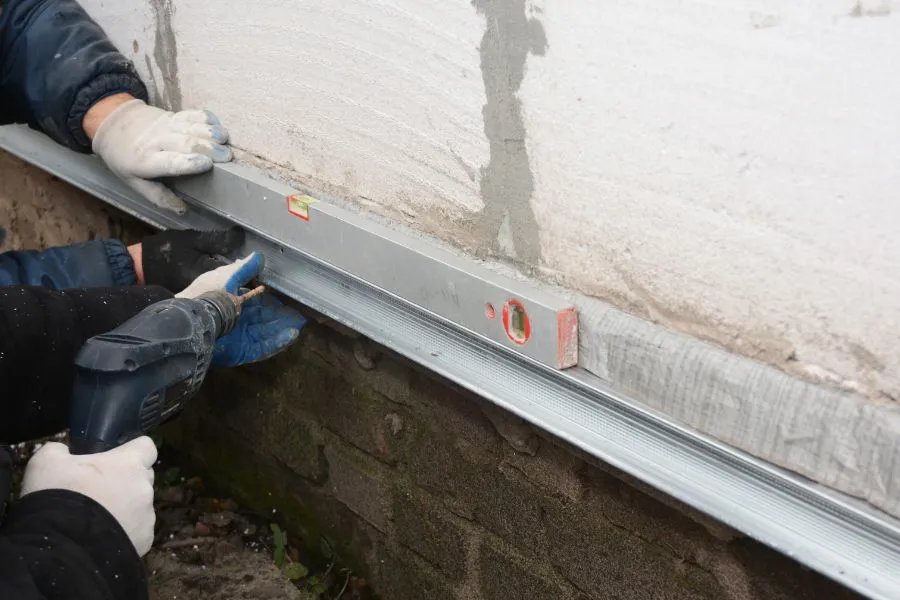 steel push pier installation city state